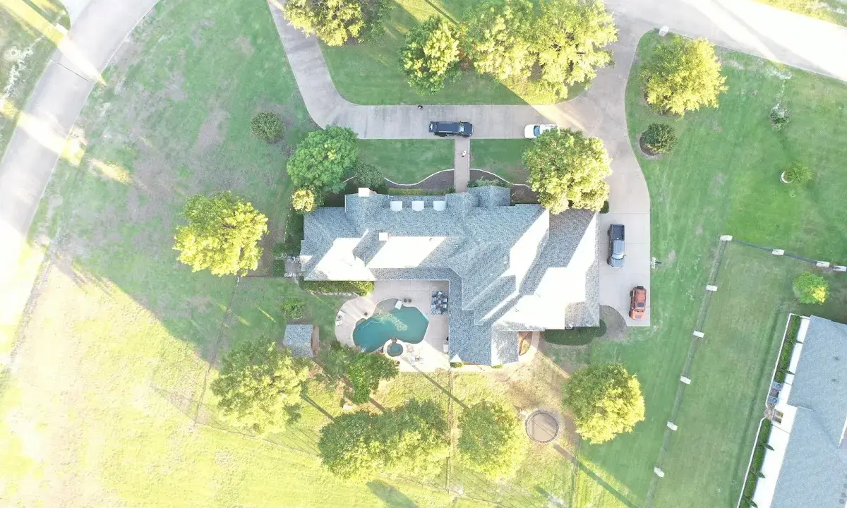 New shingle roof installation on a home in McGregor